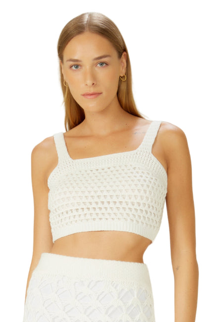 Top Off-White Top-Tricot