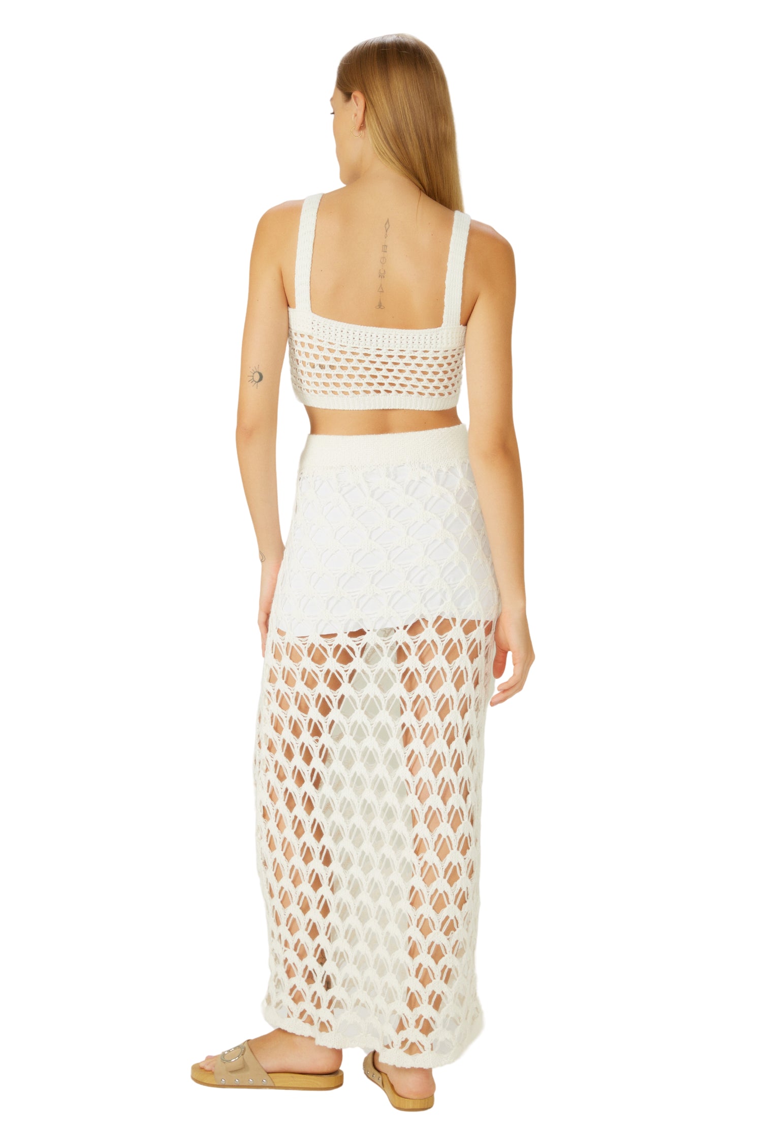 Top Off-White Top-Tricot