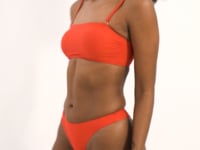 Top Rouge Bandeau-Reto