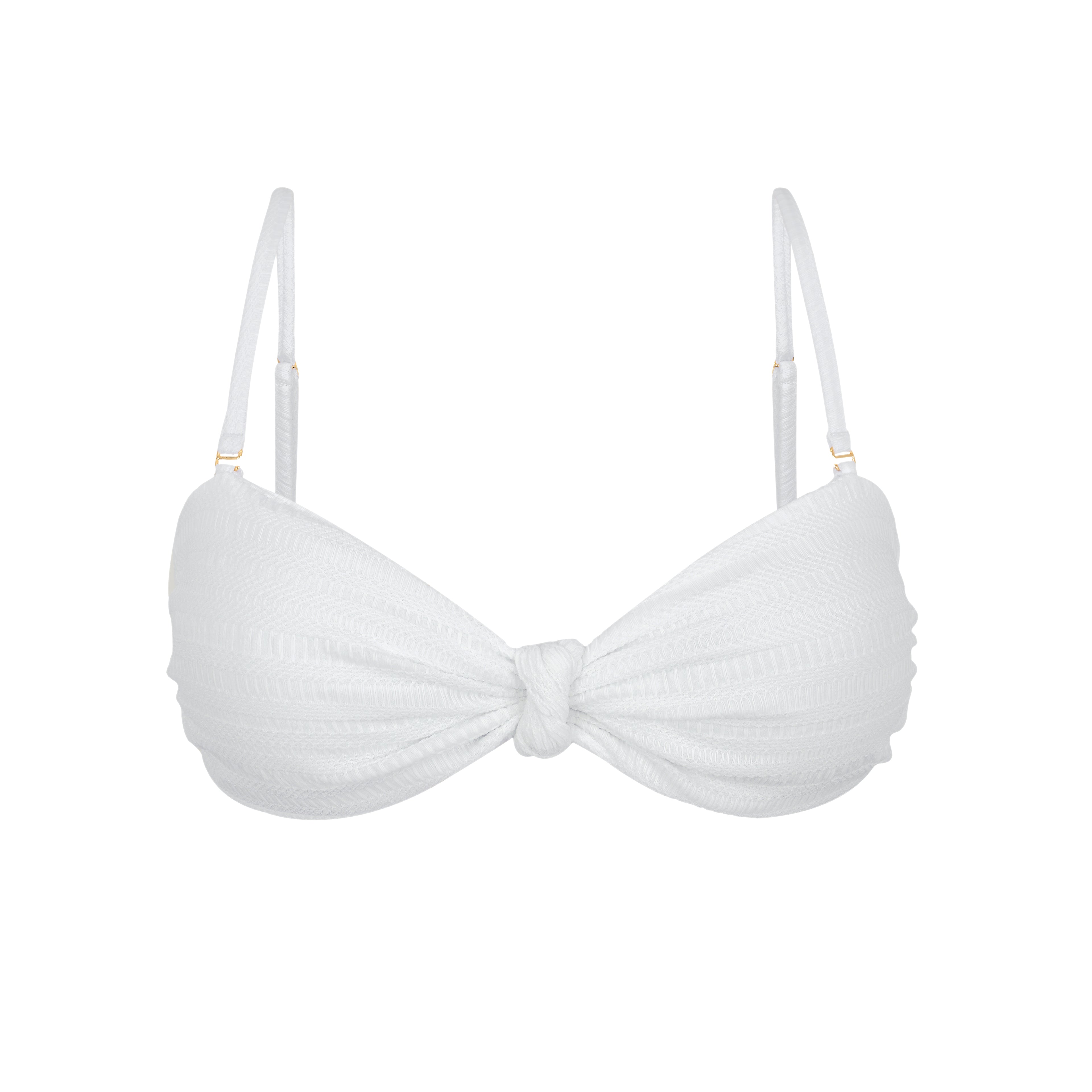 Top Memphis-White Bandeau-Joy