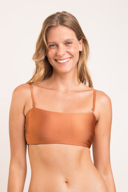 Top Nocciola Bandeau-Reto