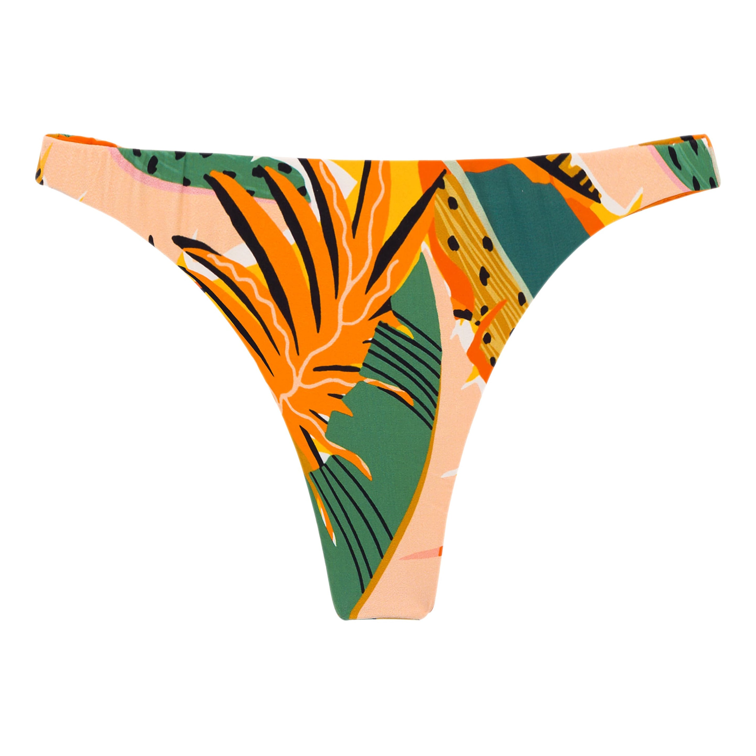 Rio de Sol Bottom El-Arco Leblon-Fio - Patterned Thong Swimwear Bottom ...