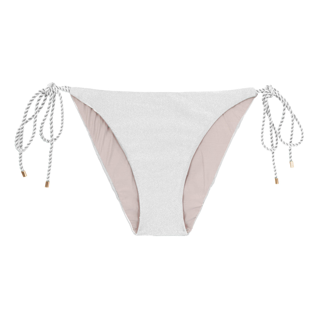 Bottom Shimmer-White Ibiza-Rope