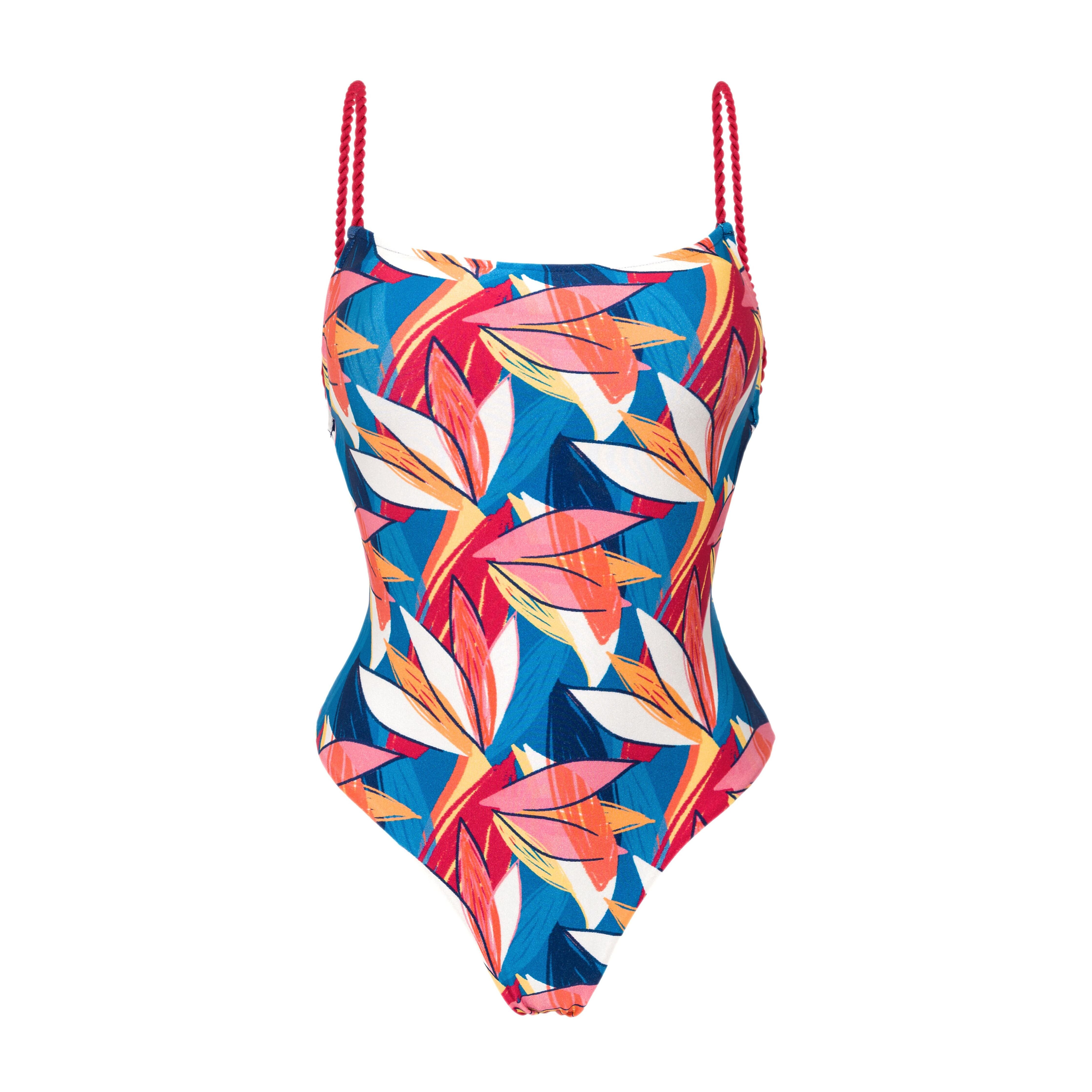 Maui Ella - Rio de Sol Floral One-Piece Swimwear (Blue) – Rio Swim Shop