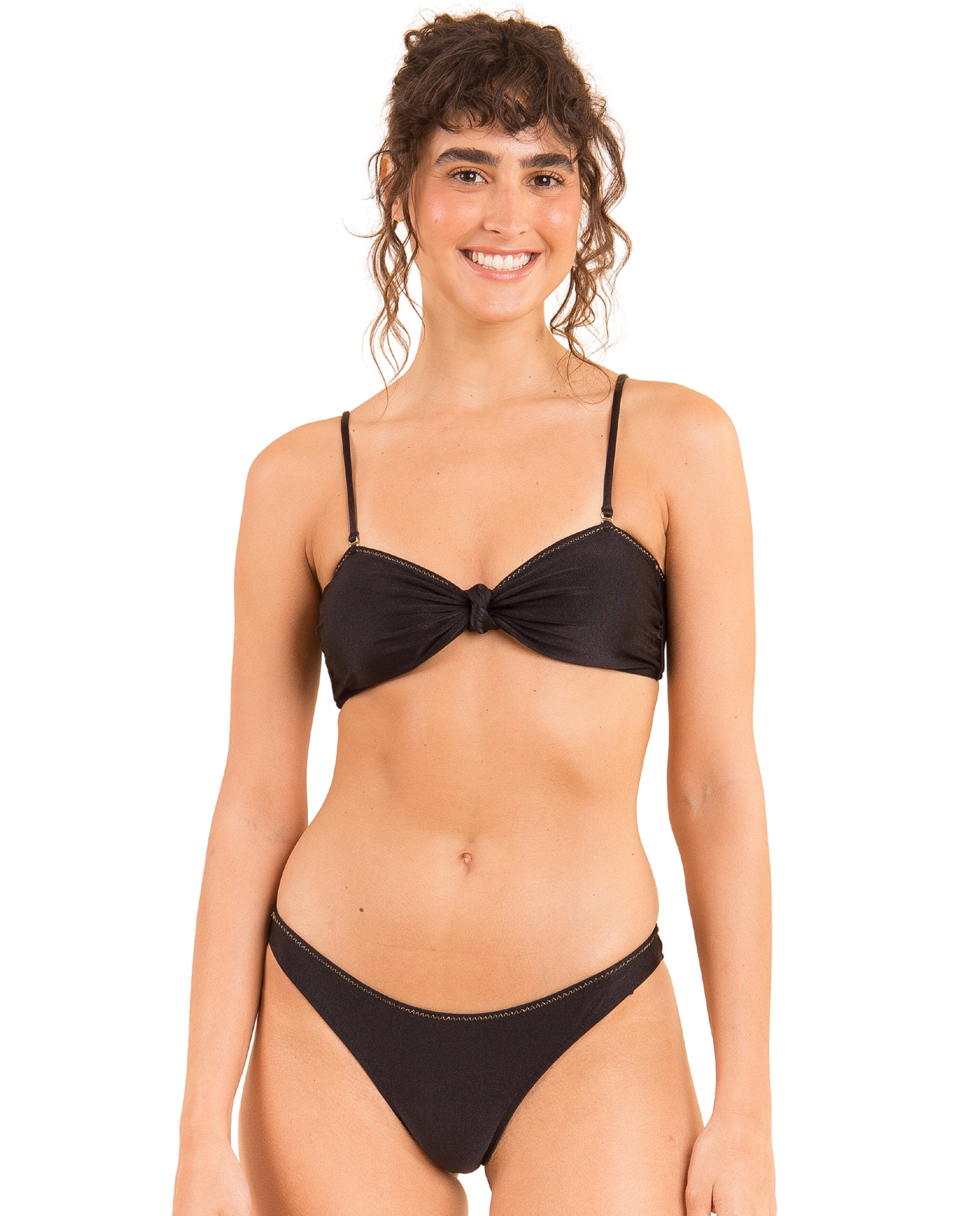 Set Shimmer-Black Bandeau-Joy Essential