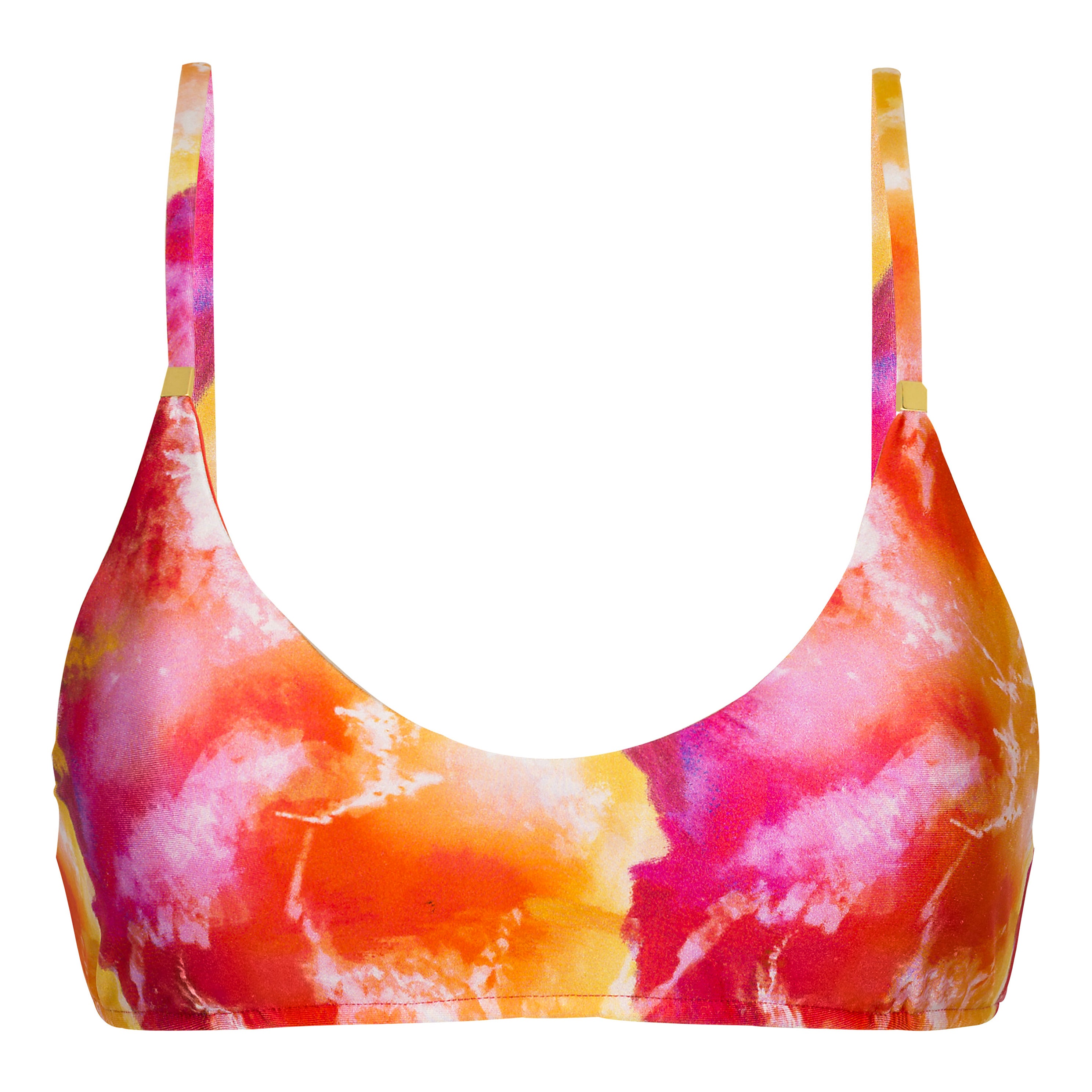 Top Tiedye-Red Bralette